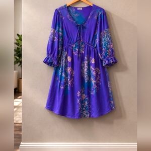 Floral Purple Women's Top